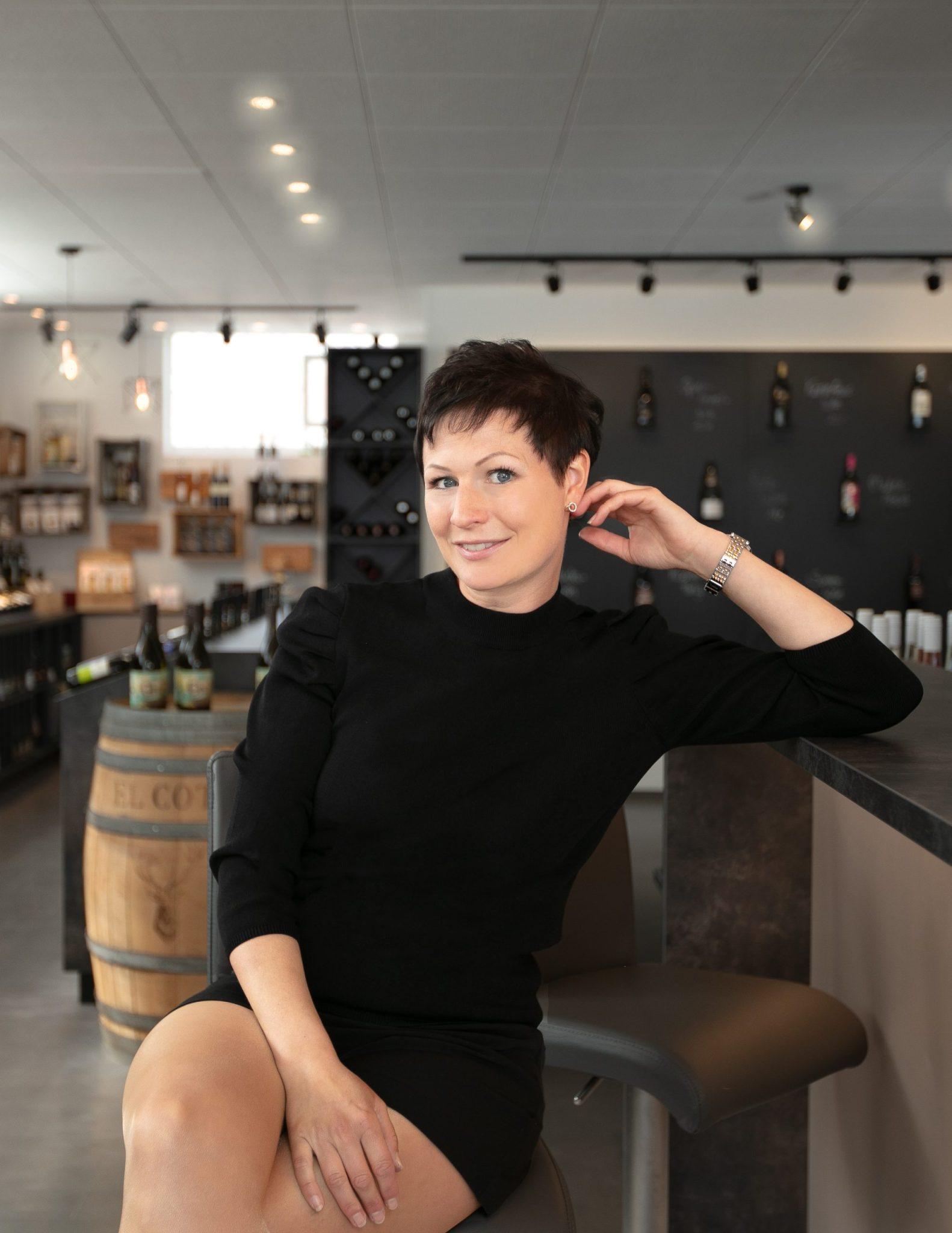 Marleen Sturm, Inhaberin der Vinothek Vintage 1989